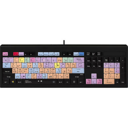 LogicKeyboard Adobe Lightroom CC/CS6 Backlit Astra PC Keyboard, American English