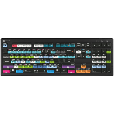 LogicKeyboard ASTRA 2 PC Wired Backlit Keyboard for Autodesk Maya 3D
