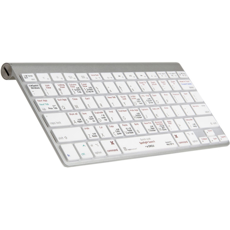 LogicKeyboard LogicSkin Transparent Ultra Thin Shortcut American English Keyboard Cover for Apple MacBook Pro OSX