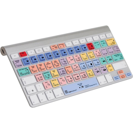 LogicKeyboard Adobe Premiere Pro CC American English MacBook Keyboard Cover