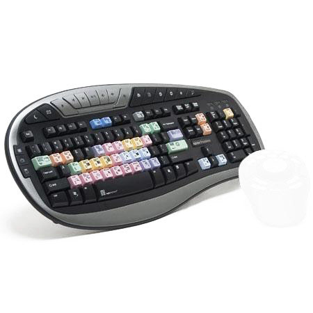 LogicKeyboard Adobe Premiere Pro CS2 Keyboard, Black