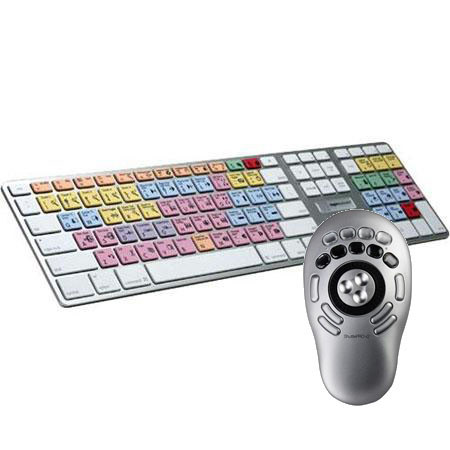LogicKeyboard Digidesign Protools Ultra Thin Apple Pro Keyboard Bundle
