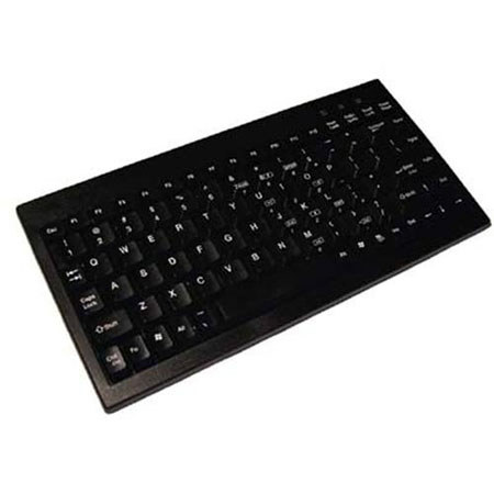 Solidtek KB595BP 88 Key Mini Portable Keyboard with PS/2 Port for Windows