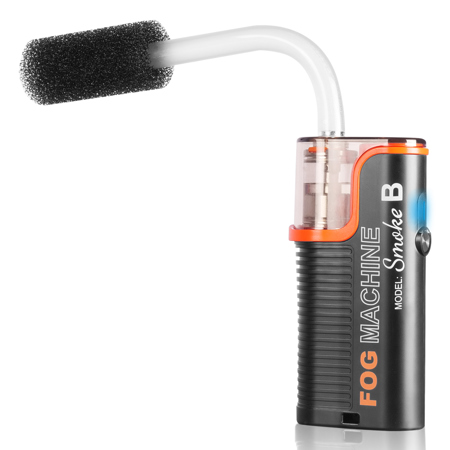LENSGO Smoke Machine/Fog Machine with Remote Control Portable Hand-held Fogger for Photography, Outdoor Events, Parties, Stage Effects,