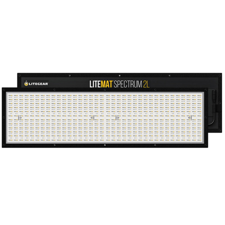 LiteGear LiteMat Spectrum 2L 11.6x40" 100W Bi-Color Light Kit, Edison, 2023