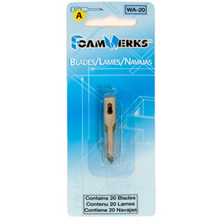 FoamWerks WA-20 Replacement Blades, 20 Pack