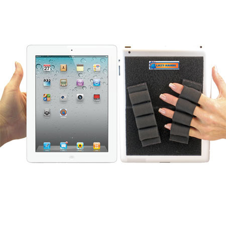 Lazy-Hands Thumbs-Free Grips Pack for Tablets & iPads, Extra Large Fingers
