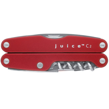 Leatherman Juice C2 Tool, 12 Tools in 1 , Red