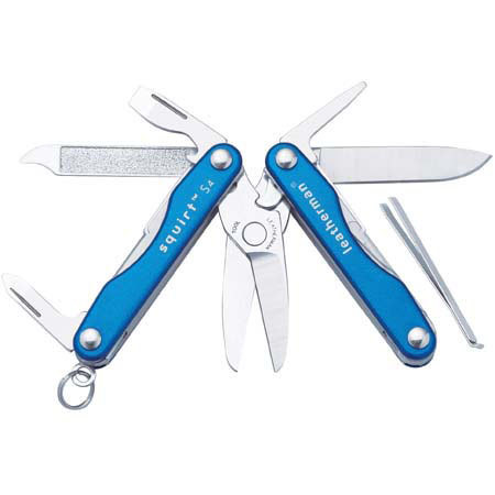Leatherman Squirt S4 Multi Tool, Glacier Blue, No Sheath #81040001K