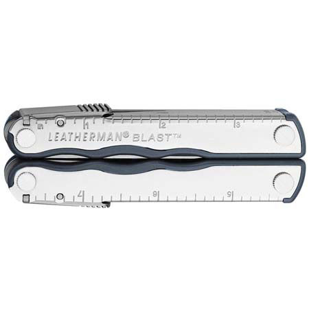 Leatherman Blast Multi-Tool, Stainless Steel with Needlenose Pliers Head & 16 Components with Nylon Sheath, Closed Length 4"