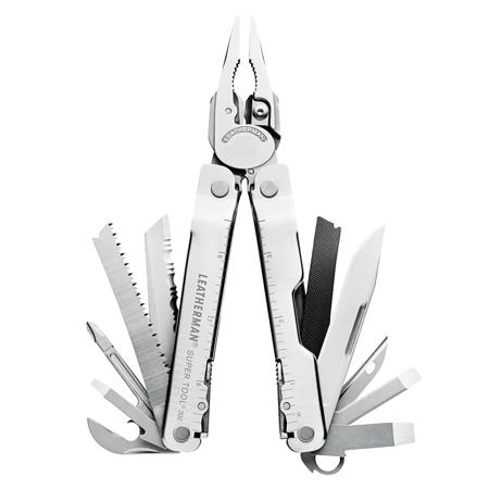 Leatherman Super Tool 300 Multi-Tool with Black Standard Sheath, Stainless Steel, Box
