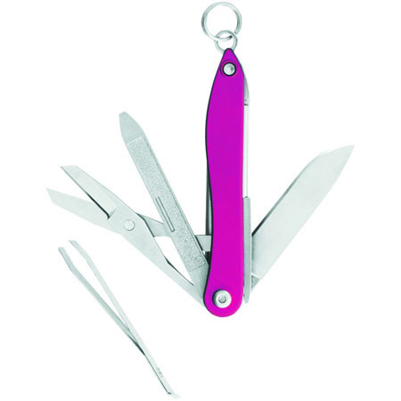 Leatherman Style keychain Tool, Pink