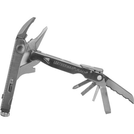 Leatherman Crunch Locking Pliers USA Multi-Tool with Black MOLLE Sheath, Box