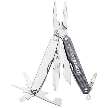 Leatherman Juice S2 Multi-Tool with Premium Sheath, Granite Gray, Box