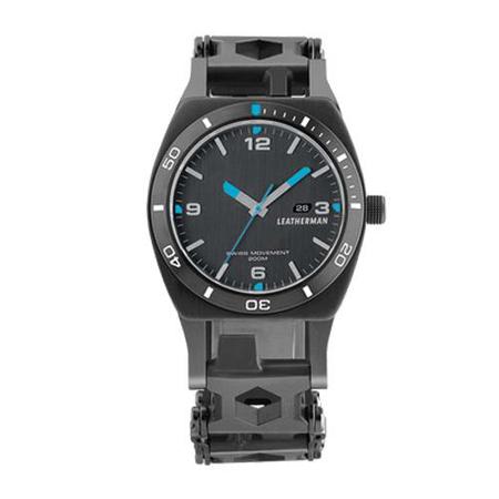 Leatherman Tread Tempo Wearable Multi-Tool Watch, Black, 30 Tools