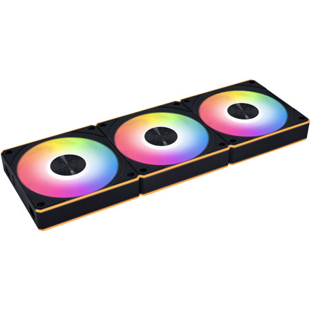 Lian-Li UNI FAN CL Wireless 120mm ARGB Case Fan Black 3-Pack Reverse
