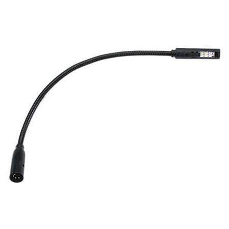 Littlite X-4 Series Low Intensity 12" Gooseneck Light with 4-Pin XLR Connector