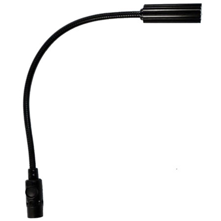 Littlite X-HI Series High Intensity 12" Gooseneck Light with 3-Pin XLR Connector