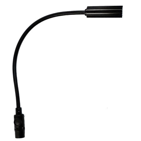 Littlite X-HI-4 Series High Intensity 12" Gooseneck Light with 4-Pin XLR