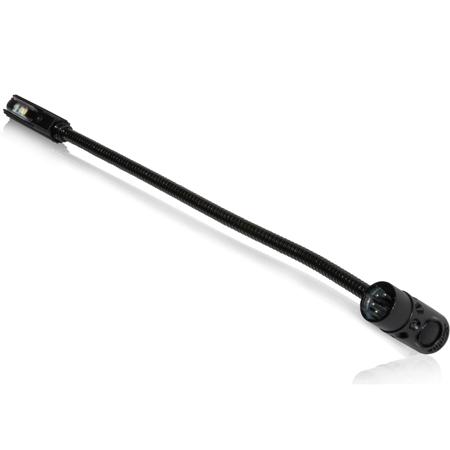 Littlite XR-4-LED Series 12" LED Gooseneck Light with 4-Pin Right Angle XLR