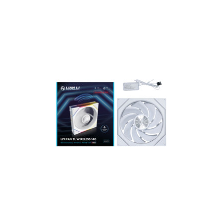 Lian-Li UNI FAN TL Wireless 140mm ARGB Case Fan White Standard Without LCD