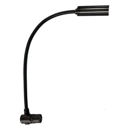 Littlite XR-Series Low Intensity 18" Gooseneck Light with 3-Pin Right Angle XLR Connector