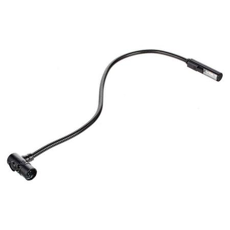 Littlite XR-4-LED Low Intensity 18" Gooseneck Lamp, 4-Pin Right Angle Connector