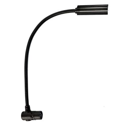 Littlite XR-HI Series High Intensity 18" Gooseneck Light, 3-Pin Right Angle XLR