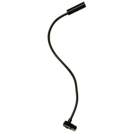 Littlite XR-HI-4 18" 5W Gooseneck Lamp with 4-Pin Right Angle XLR Connector