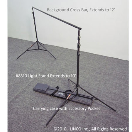 Linco Single Crossbar Background Support