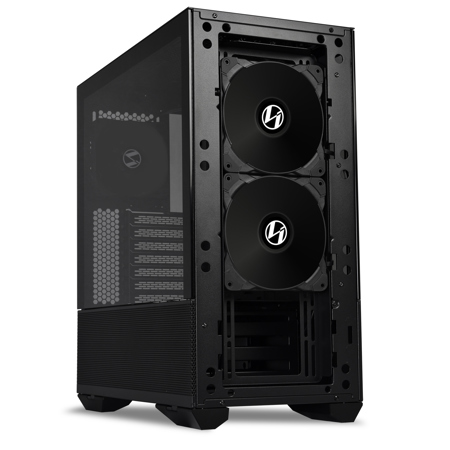 Lian-Li LANCOOL II Mesh Performance ATX Mid-Tower Case with Type-C Port, Black
