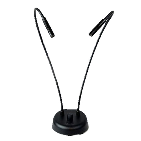 Littlite ANSER Dual Desk Light Spot Version w/Two 12" Goosenecks,US Power Supply