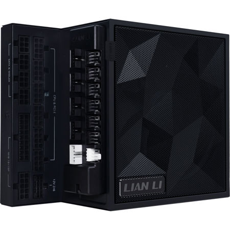 Lian-Li EG1200G EDGE GOLD 1200W 80+ Gold Fully Modular ATX PSU w/USB Hub, Black