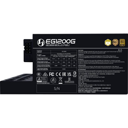 Lian-Li EG1200G EDGE GOLD 1200W 80+ Gold Fully Modular ATX PSU w