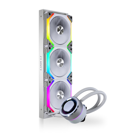 Lian-Li Galahad 360mm UNI FAN SL Edition All-in-One ARGB CPU Liquid Cooler,White
