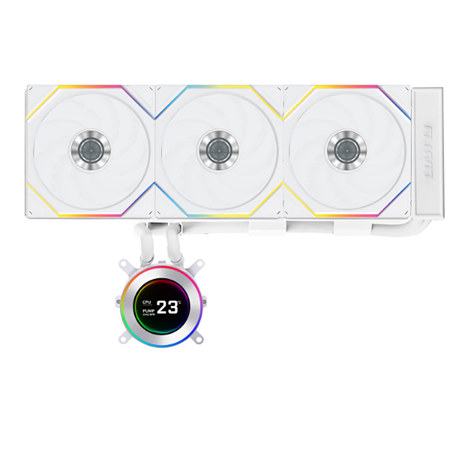 Lian-Li HydroShift II LCD-C 360TL 360mm All-In-One CPU Liquid Cooler White