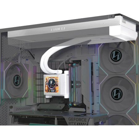 Lian-Li HydroShift LCD AIO 360 Fan-Less Liquid Cooler with 2.88