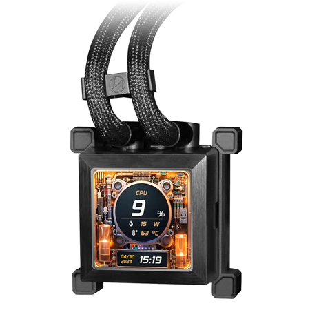 LIAN LI HydroShift LCD 360S レシート付き Lian-Li HydroShift LCD 360S Performance 360mm All-In-One CPU