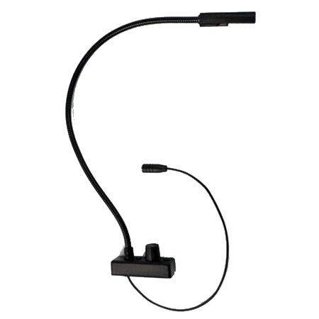 Littlite IS High Intensity 18" Attached Gooseneck Lampset, Euro Power Supply