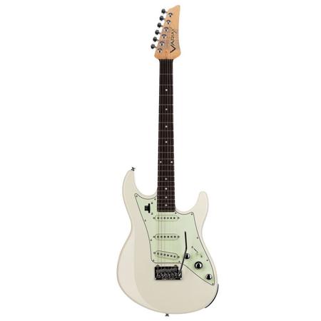 Line 6 JTV-69S Double-Cut Electric Guitar, Rosewood Fingerboard, Olympic White
