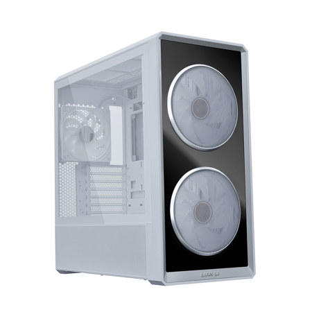 Lian-Li LANCOOL 217 INF RGB Tempered Glass ATX Mid Tower Computer Case White