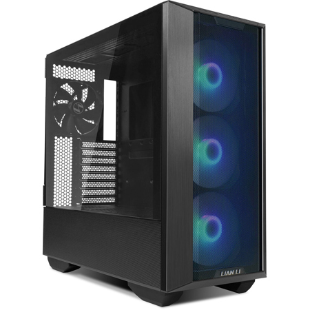 Lian-Li LANCOOL III RGB Tempered Glass E-ATX Mid-Tower Computer Case, Black