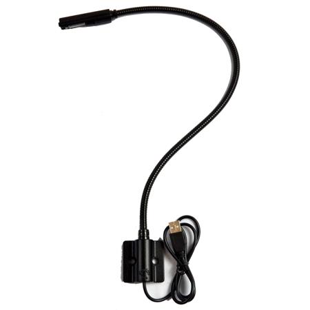 Littlite LCR-END-USB Series 5V Utility Light 12" Gooseneck, End Mount USB Cable