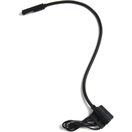 Littlite LCR-LED-USB Series 5-Volt Utility Light 12" Gooseneck with On/Off Switch Bottom Mount USB Cable