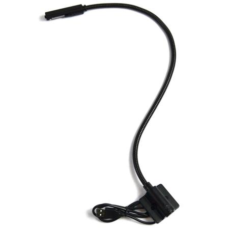Littlite LCR-LED-USB Series 5V Utility Light 18" Gooseneck, Bottom Mount Cable