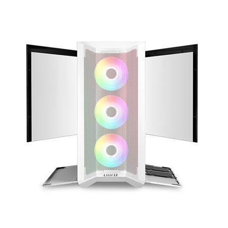 Lian-Li LANCOOL II MESH RGB ATX Mid-Tower Case with Type-C Port, Snow