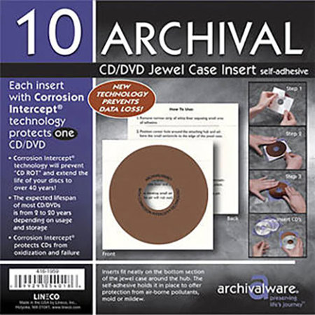 Lineco Archival Jewel Case Insert (Pack of 100)