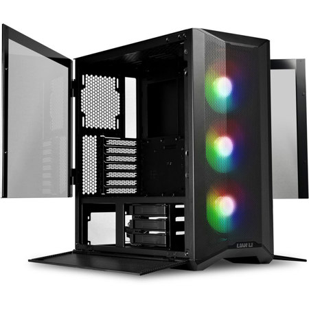 Lian-Li LANCOOL II Mesh RGB Tempered Glass ATX Case, Black