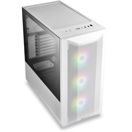 Lian-Li LANCOOL II Mesh RGB Tempered Glass ATX Case, White