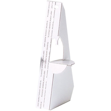 Lineco L3281230 Single Wing Stick Easel Backs, 7", 25/Pkg, White